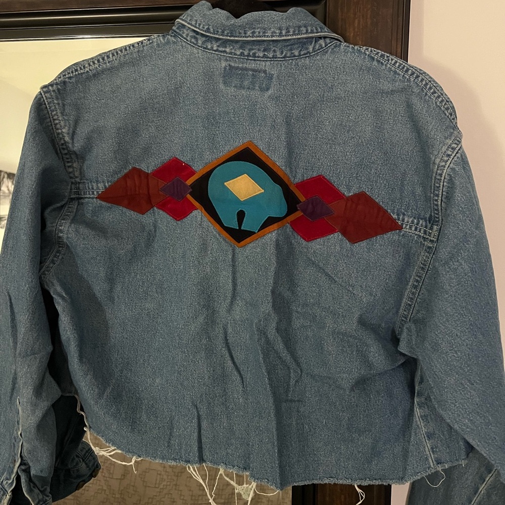 Vintage Three Rivers Patch Jean Jacket - image 3